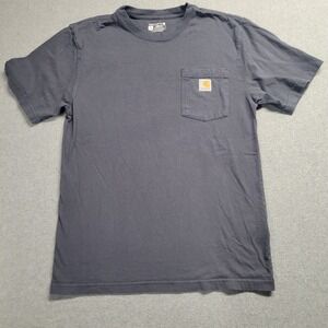 Carhartt Men's Original Fit Pocket T-Shirt Size Small Short Sleeve Blue Gorpcore